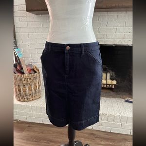 A New Day Pencil Skirt size 10 . Dark Demin